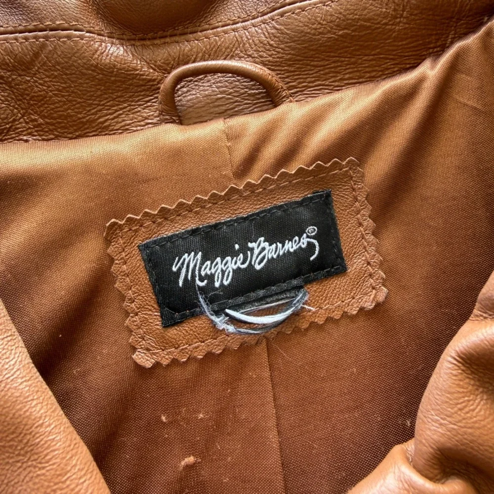 Maggie Barnes‎ Leather Jacket